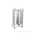 30-Tiers Multifunctional Bakery Cooling Rack Trolley